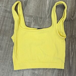 Zara Ribbed Crop Top